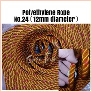☂ ∇ ▫ TINGI PER 1 METER PE NYLON ROPE #24 (12MM Diameter Rope) PER 1METER PE NYLON ROPE