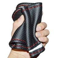 Car Steering Wheel Braid Cover with Needles and Thread, Artificial Leather Car Covers Set, Hand Sewi