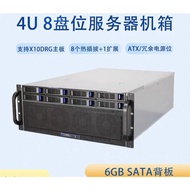 4U-R4408-11 SERVER RACK MOUNT CASING NAS CASE ATX SUPPORT X10DRG/X11DPG-Q