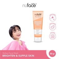 Nuface Nu Glow Brighten & Supple Skin Facial Wash Cream 80