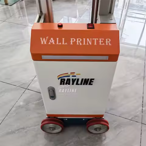 9600DPI Industrial AI 4K Wall Printer Machine - Glass Paper Background Printing for Wall Decorations