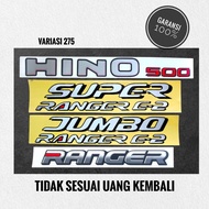 Hino Ranger E-2 sticker Hino Ranger E-2 sticker/ Hino 500 sticker/ Hino lohan sticker/ Hino Ranger s