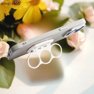 [pengtao05] Finger Hole Mobile Phone Ring Bule Movable Foldable Phone Holder Stable Phone Accessorie