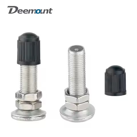 Deemount Dunlop Valve Inflatable Nozzle W/Schrader 5V1 Inserts MTB Road Bike Thread 8CV Wheel Replac