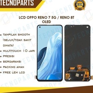 Baru Grosir Lcd Oppo Reno 7 5G / Reno 8T Oled (Finger On) Original