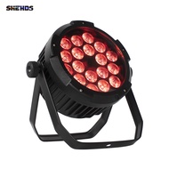 สต็อกพร้อม !!! SHEHDS 18x18W IP65 กันน้ำ LED PAR 6IN1 RGBWA+UV สำหรับ Outdoor Stage Light DJ Club We