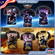 𝐆𝐎𝐋𝐃 𝐂𝐋𝐔𝐁 MOBILE LEGEND / PUBG BATTLEGROUND / MEN GAME JERSEY T-SHIRT / BAJU JERSI LELAKI