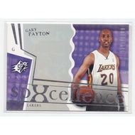 2003-04 SPx 132 Gary Payton SPXCELLENCE SUBSET numbered 3,317/3,999 NBA (product code 2485B4P12S5)