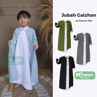 Mirwan Kids Store I Jubah Anak Laki Laki Model Gaizhan by Rainan bahan Katun
