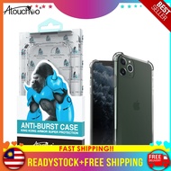 iPhone 11 11 Pro 11 Pro Max 12 12 Pro 12 Pro Max AtouchBo KingKong Hard Transparent Anti Shock Airbag Case