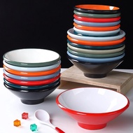 Melamine Noodle Shop Dedicated Bowl Beef Soup Bowl Unbreakable Knife Cut Noodle Bowl Spicy Hot Bowl 