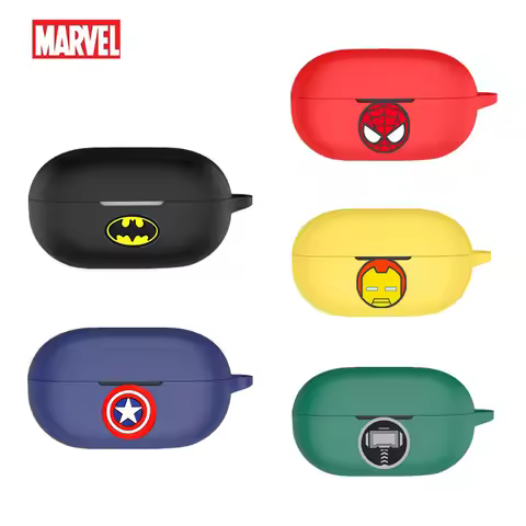 Cartoon Marvel Earphone Case for Beats Solo Buds Silicone Wireless Bluetooth Earbuds Charging Box Pr