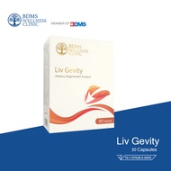 Liv Gevity (ลิฟจิวิตี้) วิตามินเพื่อสุขภาพการทำงานของตับ (30 เม็ด)