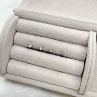 White Stone Titanium Nose Piercing (G23) • Lamontshop