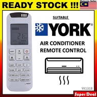 YORK Air Cond Aircond Air Conditioner Remote Control Replacement YK-1318