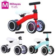 Mitoyos Kids Baby Balance Bike Step Learning Mini Walker Scooter Bike Toy Special For 1 to 3 Years Toddler