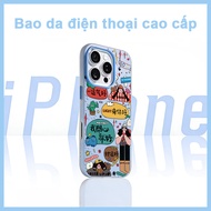 Super Funny Cute Cartoon iPhone Case LUCKY BRAVO CHÉER ColorfuliP 11/12/13/14/15/16/17/Plus/Pro/Max/