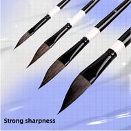 TEMU 4pcs Watercolor Brush Set, Mixed Filament Brushes With Very Soft Tips, Painting Set For Waterco