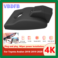 VBDFB Nieuw! Eenvoudig Te การติดตั้งกล้องบันทึกวิดีโอ Dvr รถยนต์กล้องติดรถยนต์ Hoge Kwaliteit Nachtzicht Hd 2160P Voor Toyota Avalon 2018 2019 2020 CVBHE