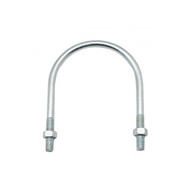 UBOLT CLAMP U/ Bolt U-BOLT 1/4" X 1-1/4" + 2 GALVANIZED nuts 1/4"X 1-1/4"