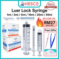 Syringe Picagari Luer Lock Box Disposable — 1/3/5/10/20/50ml cc, Blood Collection, Medical Consumpti