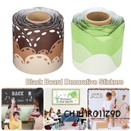 CHIHIRO11Z9D Poster Border Stickers, DIY Self Adhesive Border Decorative Sticker,  10m/Roll Decorati
