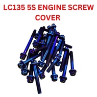 LC135 5S ENGINE SCREW / ENGINE SCREW LC135 5S Blue Gold