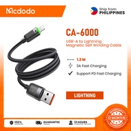 Mcdodo CA-600 USB-A Lighting Magnetic Self-Winding Cable