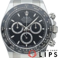 勞力士宇宙計型迪通拿腕錶 126500LN，不鏽鋼/陶瓷男士腕錶，黑色，成色極佳，附原廠錶盒和保固卡 [全新]