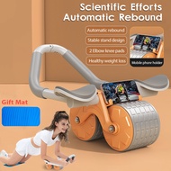 elbow support rebound abdominal wheel ab roller multifunctional portable equipment abdominal machine