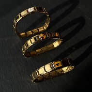 Gold F1 Italian Charm Bracelets