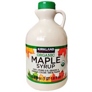 Kirkland Signature - 有機 100％純楓糖漿 (深琥珀色) 1L 33.8oz ✥ [16280](平行進口貨)