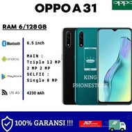 OPPO A31 RAM 6/128GB GARANSI TOKO 12 BLN