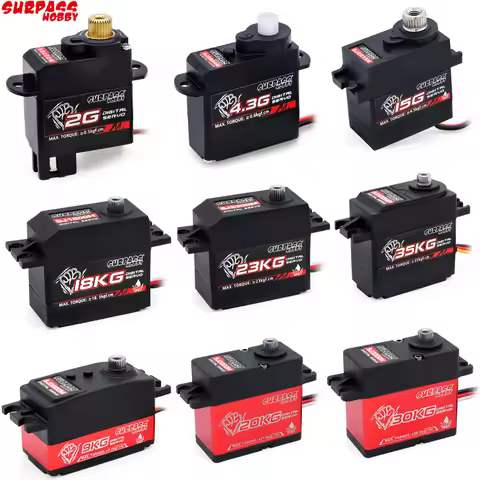SURPASS Hobby Digital Servo 9KG 15KG 18KG 20KG 23KG 30KG 35KG Metal Gear Micro Servo for 1/8 1/10 RC