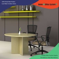 4 Feet Round Shape Meeting Discussion Table (120 cm x 120cm x 75cm) - Home And Office System - EXT S