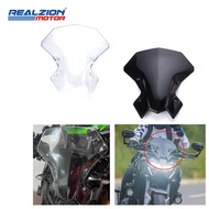 REALZIONMOTOR For Kawasaki Z900 Z650 Z 650 900 Accessories Windshield Double Bubble Wind Guide 1Pc