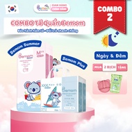 (Không Quà) Combo 2 Bịch Tã/Bỉm QUẦN Bemom (Ngày Và Đêm) Siêu Mỏng Nhẹ Size M-4XL Cho Bé Từ 6kg-20kg