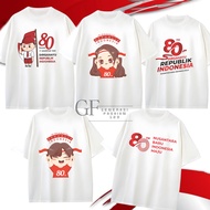GF123/( 16 Motifs) White T-Shirt for adults, unisex, boys and girls, combed 24S, theme 17, August 20