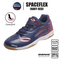 Donic Spaceflex Competition Funtionality And Comfort Table Tennis Shoe (Navy-Red)