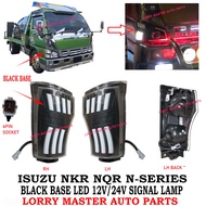 J103S04 BLACK BASE LED 12V/24V SIGNAL LAMP ISUZU NKR NQR N-SERIES LORRY TRUCK AKSESORI