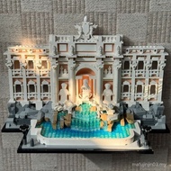 Roman Wishing Pool Retro Model Building Block Toys 21062 Building Compatible Lego Adult Ornaments As