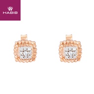 HABIB Reiny Rose and White Diamond Earring