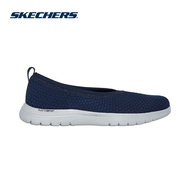 Skechers Women On-The-GO Flex Brillance Shoes - 136508-NVY Air-Cooled Goga Mat Machine Washable Soft