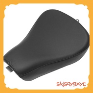 For  Sportster Forty Eight XL1200 883 72 48 Black Motorcycle Front Driver Leather Pillow Solo Seat C