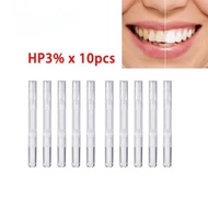 10pcs Hydrogen Peroxide HP3% Teeth Whitening Pen Teeth Essence Whitening Gel Pen
