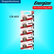 Pin CR2032 Energizer vỉ 5 viên chính hãng