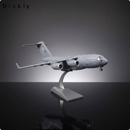 [Dickly] Die-Cast C-17 Airplane Display Stand C-17 Heavy Lifter Model Gift Idea 1:200 Scale Airplane