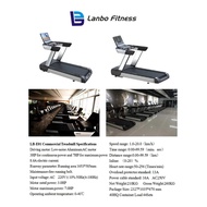 Pengeluar Treadmill Jenis Treadmill Bermotor/7hp Ac Motor Treadmill Komersial