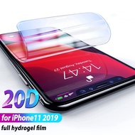 7D Full Hydrogel Protective Film on for iPhone 11 pro max i6 6S i7 8 plus Screen Guard Protector