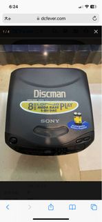 sony d-143 discman walkman cd pkayer 全正常 全套 新淨